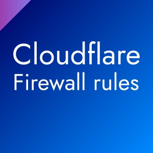 Mitigate DoS attacks with Cloudflare and its Firewall rules