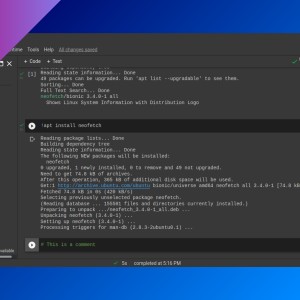 How to run Linux commands on a Google Colab notebook