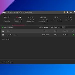 HestiaCP: a free and open source CPanel alternative