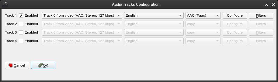 avidemux add audio track to video