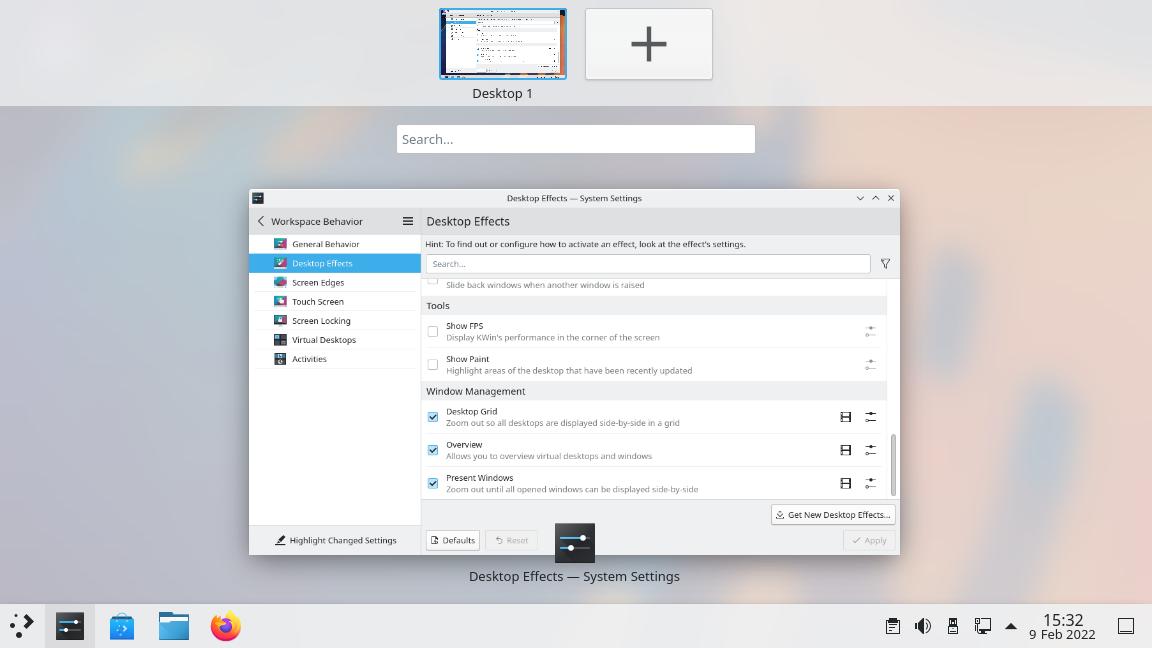 KDE neon Overview
