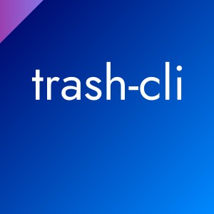 trash-cli: a command-line trashcan