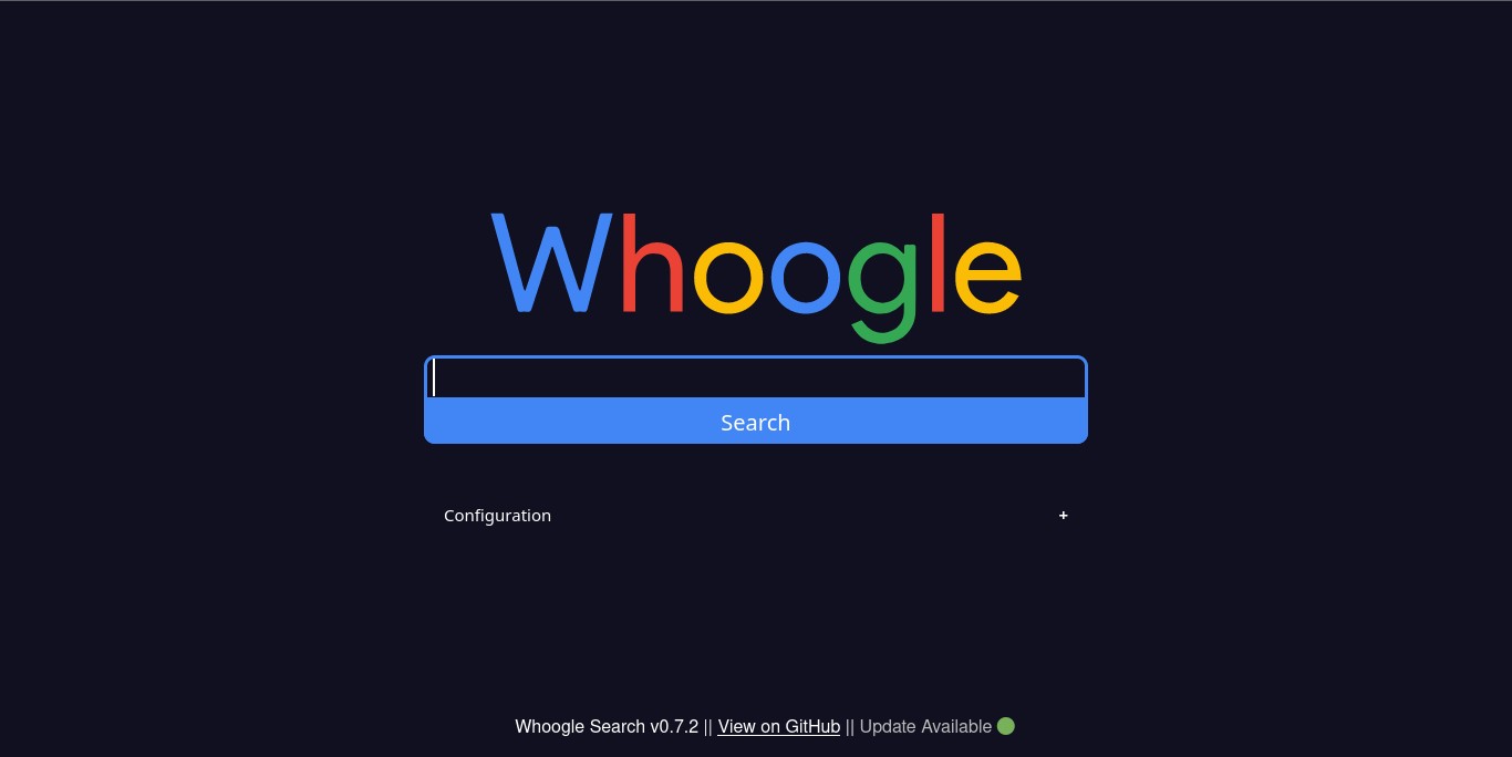 Whoogle Search