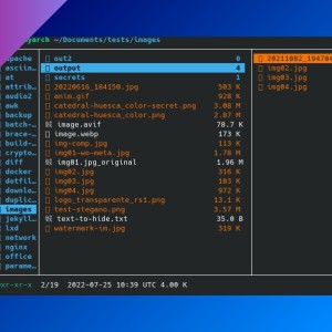 Joshuto: a command-line file manager written in Rust