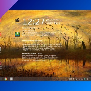 MakuluLinux Shift: change between 8 desktop layouts with one click